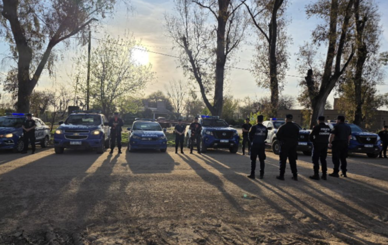 Operativo interfuerzas en Santiago Temple